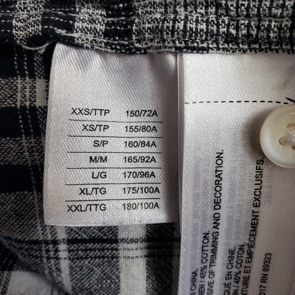 Roots Hartley Women's Plaid Short Sleeve Dress Size S - Picture 12 of 14